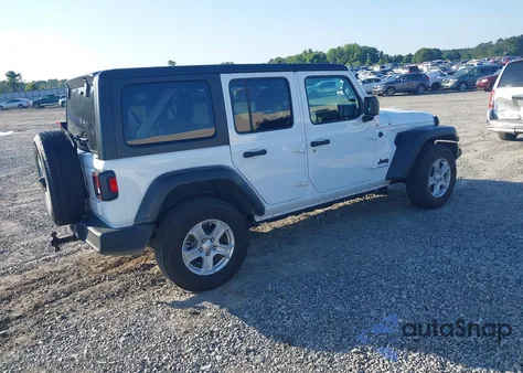 2023 Jeep Wrangler 4-Door Sport S 4X4 из США, поврежденный, VIN 1C4HJXDG1PW531053